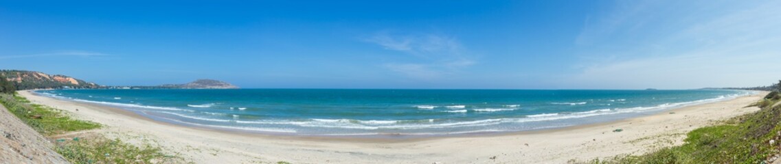 Fototapeta na wymiar Mui Ne Beach, Vietnam, Asia, Travel, Holiday, Panorama
