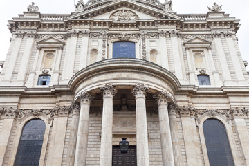 18th century St Paul Cathedral, London, United Kingdom.