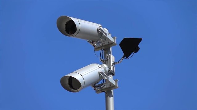  Professional video of security camera in slow motion 250fps