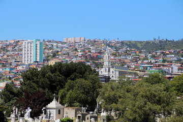 Fototapeta na wymiar Valparaíso-Chile