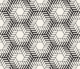 Vector seamless pattern. Modern stylish abstract texture. Repeating geometric tiles