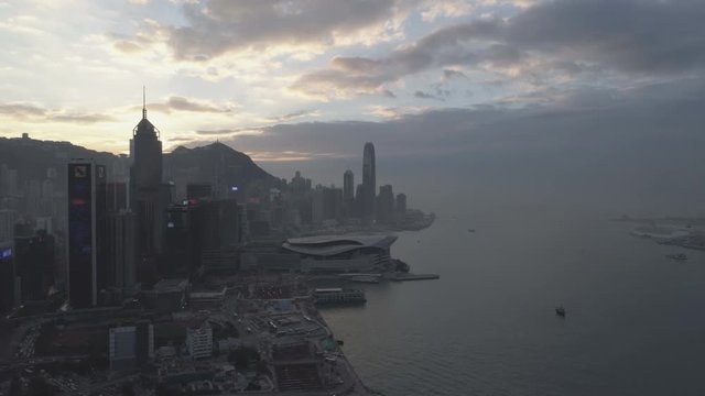 Hong Kong aerial view 287