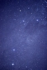 Southern Cross on top and Alpha Centauri at bottom © Alexei