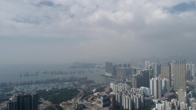 Hong Kong aerial view 293