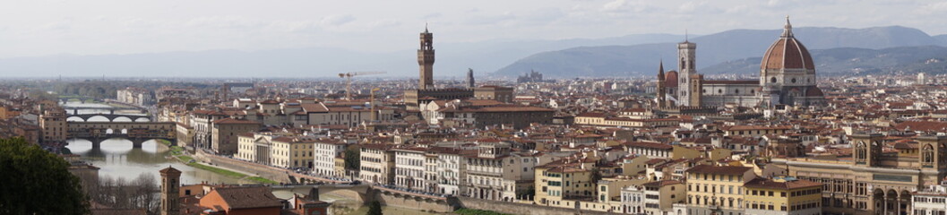 Fototapeta na wymiar Florenz panorama
