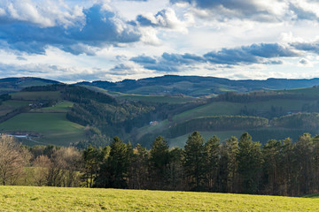 Austrian Landscape in Spring