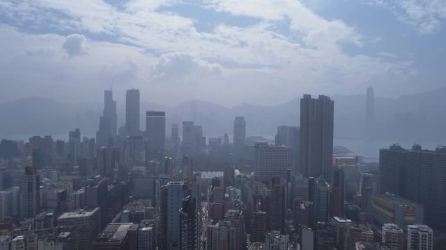 Hong Kong aerial view 300