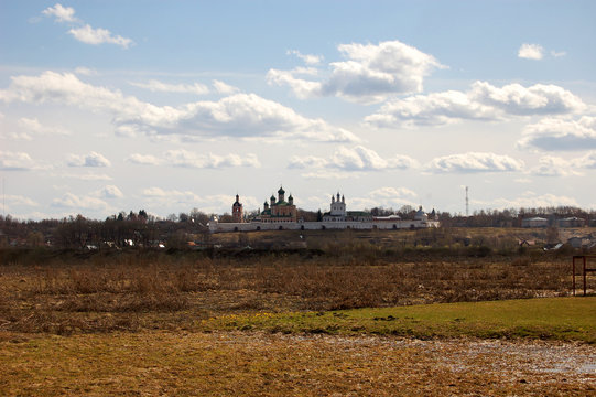 Spring, View of the city Pereslavl-Zalessky Russia