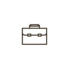 briefcase icon. sign design