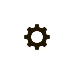 cogwheel icon. sign design