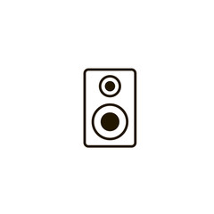 speaker icon. sign design