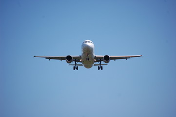 青空と飛行機