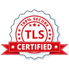 TLS Certified label illustration
