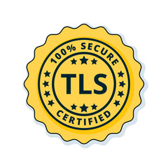 TLS Certified label illustration