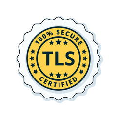 TLS Certified label illustration