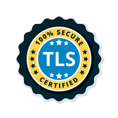 TLS Certified label illustration