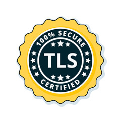 TLS Certified label illustration