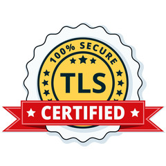 TLS Certified label illustration