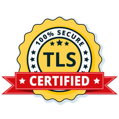 TLS Certified label illustration