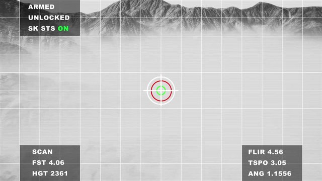 4K Military Spy Drone Display on Desert Aerial Cinematic 3D Animation