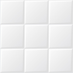 white tile background