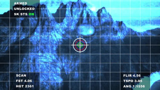 4K Military Surveillance of Alien Sphere Bad Signal Aerial Cinematic 3D Animation