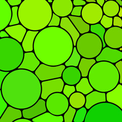abstract vector stained-glass mosaic background