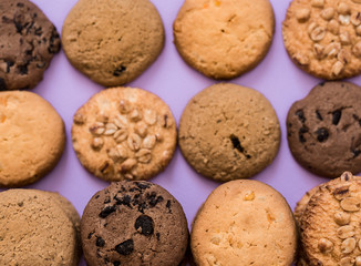different kinds of homemade cookies