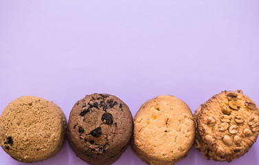 different kinds of homemade cookies