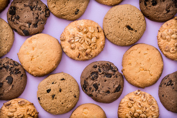 different kinds of homemade cookies
