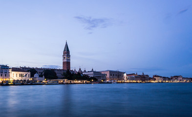 Fototapeta premium Long exposure of San Marco, Venice