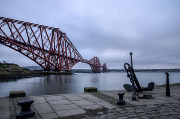 Long exposure of the Forth of Firth Rail Bridge
