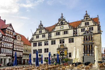Fototapeta na wymiar Hannoversch Münden, Rathaus 