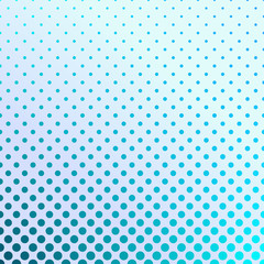 Gradient halftone dot pattern background - geometric vector graphic design
