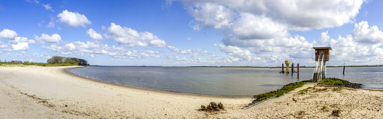 Wischhafen, Elbe, Ufer 