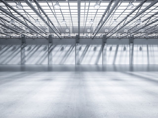 empty factory interior