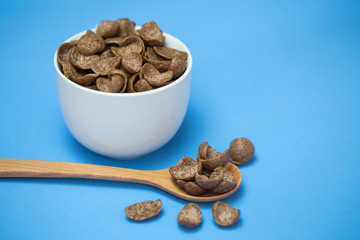 chocolate cereal cornflakes.