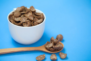chocolate cereal cornflakes.