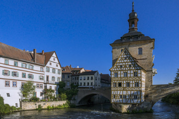 Fototapeta na wymiar Old Town Hall in Bamberg, Germany