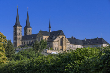 Fototapeta na wymiar St. Michael's Monastery in Bamberg, Franconia, Germany