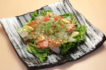 海鮮カルパッチョ