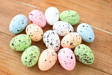 Gesprenkelte Ostereier