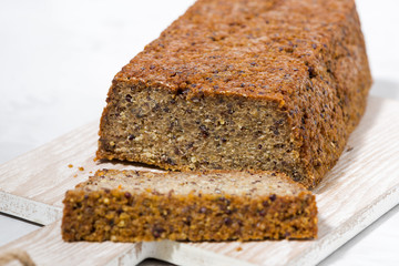 homemade bread with quinoa