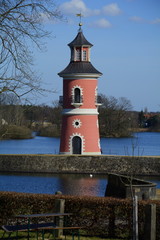 Fototapeta na wymiar Der Moritzburger Leuchtturm