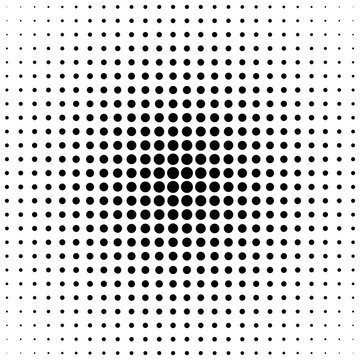 Retro abstract halftone dotted pattern background template