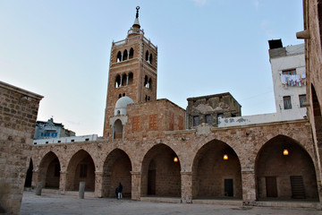 Fototapeta na wymiar The Mansouri Great Mosque in Tripoli in Lebanon