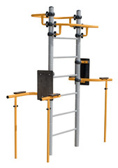 sports equipment on white