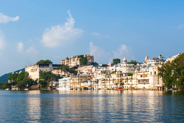 Naklejka premium Pałac Miejski Udaipur