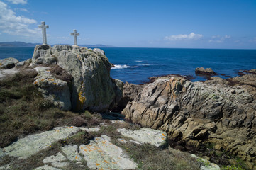 Fototapeta na wymiar The death coast in Galicia