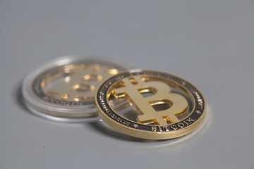 Golden Bitcoin Crypto Currency